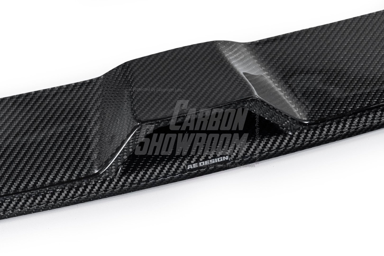 BMW M5 / M5C F90 Pre-LCI 2018 2019 2020 & M5 / M5C F90 LCI 2021 2022 2023 2024 With Aftermarket Parts - AE Lower Lip & Middle Lip Carbon Fiber from ArmorExtend