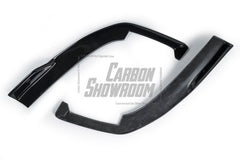 BMW M5/M5C F90 (Fits Both Pre-LCI & LCI) 2018-ON & 5 Series G30 540i M550i (With M-Package Bumper) G30 G31 (Fits Both Pre-LCI & LCI) 2017-ON with Aftermarket Parts - AE Style ABS Rear Diffuser & Rear Canards from ArmorExtend