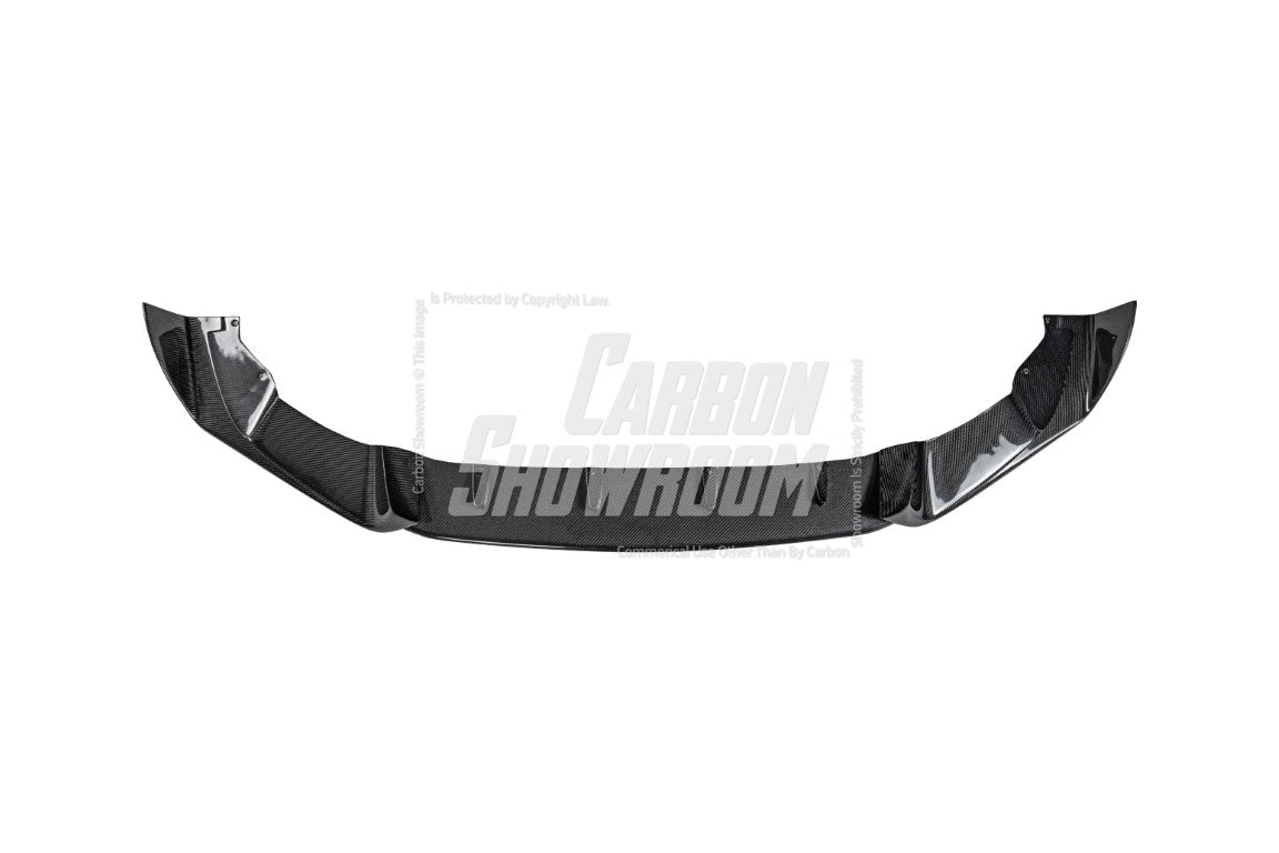 BMW X3M X3MC F97 Pre-LCI 2019 2020 2021 & X4M X4MC F98 Pre-LCI 2019 2020 2021 with Aftermarket Parts - AE Front Lip?Carbon Fiber?from?ArmorExtend