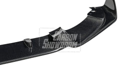 BMW X3M X3MC F97 Pre-LCI 2019 2020 2021 & X4M X4MC F98 Pre-LCI 2019 2020 2021 with Aftermarket Parts - AE Front Lip?Carbon Fiber?from?ArmorExtend