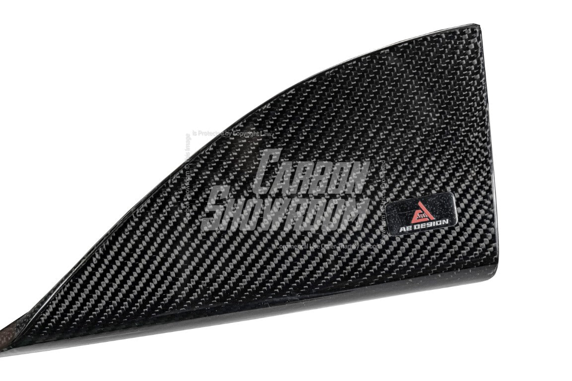 BMW X3M X3MC F97 Pre-LCI 2019 2020 2021 & X4M X4MC F98 Pre-LCI 2019 2020 2021 with Aftermarket Parts - AE Front Lip?Carbon Fiber?from?ArmorExtend