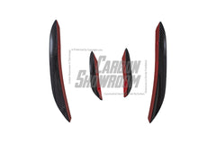 BMW X3M X3MC F97 LCI 2022 2023 2024 & X4M X4MC F98 LCI 2022 2023 2024 with Aftermarket Parts - AE Front Canards?Carbon Fiber?from ArmorExtend