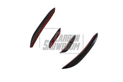 BMW X3M X3MC F97 LCI 2022 2023 2024 & X4M X4MC F98 LCI 2022 2023 2024 with Aftermarket Parts - AE Front Canards?Carbon Fiber?from ArmorExtend