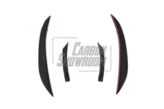 BMW X3M X3MC F97 LCI 2022 2023 2024 & X4M X4MC F98 LCI 2022 2023 2024 with Aftermarket Parts - AE Front Canards?Carbon Fiber?from ArmorExtend