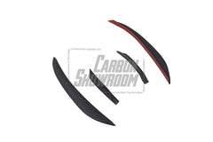 BMW X3M X3MC F97 LCI 2022 2023 2024 & X4M X4MC F98 LCI 2022 2023 2024 with Aftermarket Parts - AE Front Canards?Carbon Fiber?from ArmorExtend