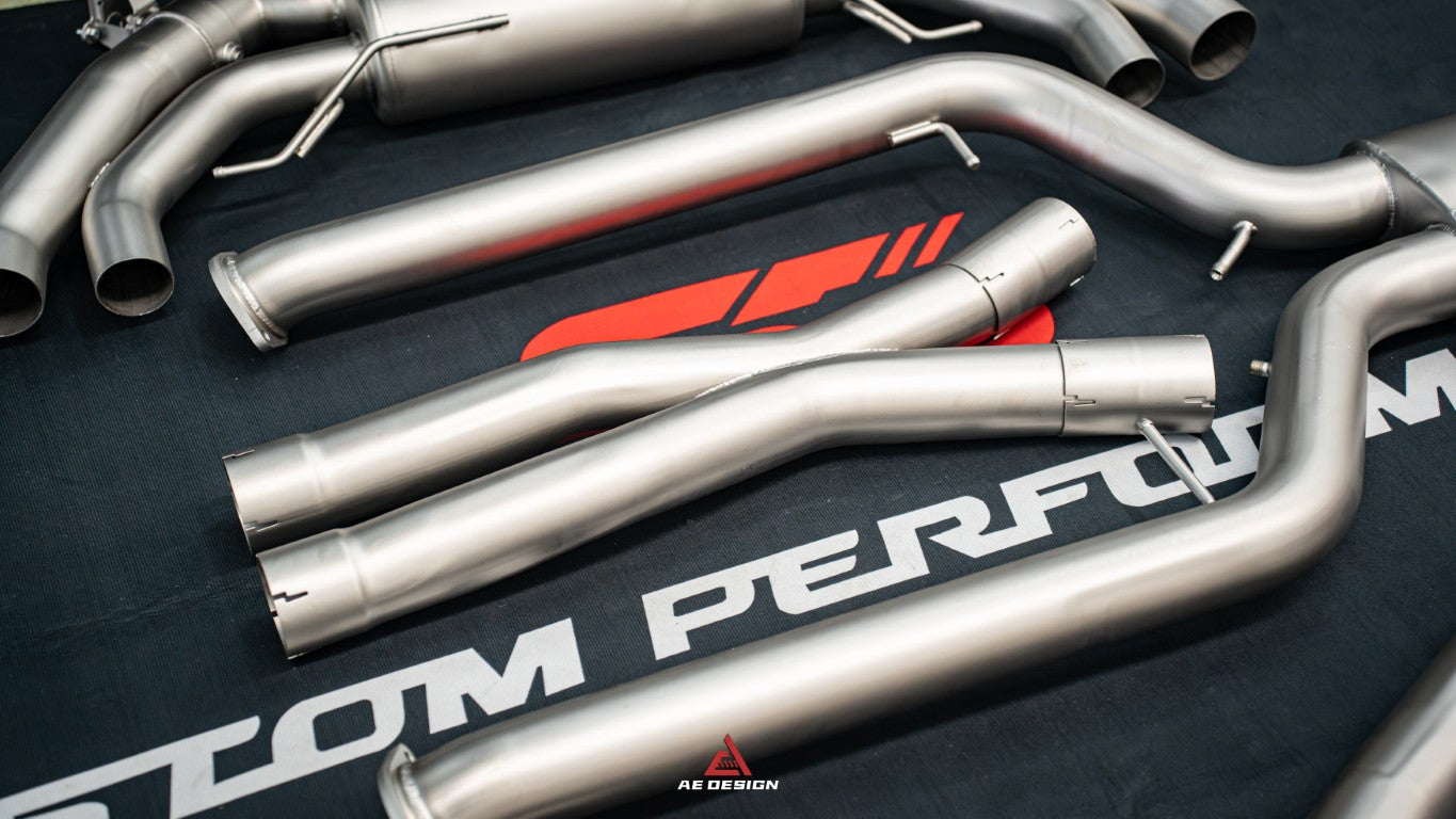 BMW X3M X3MC F97 & X4M X4MC F98 LCI 2022-ON with Aftermarket Parts - Catback Exhaust with Valve Stainless Steel / Titanium from?ArmorExtend