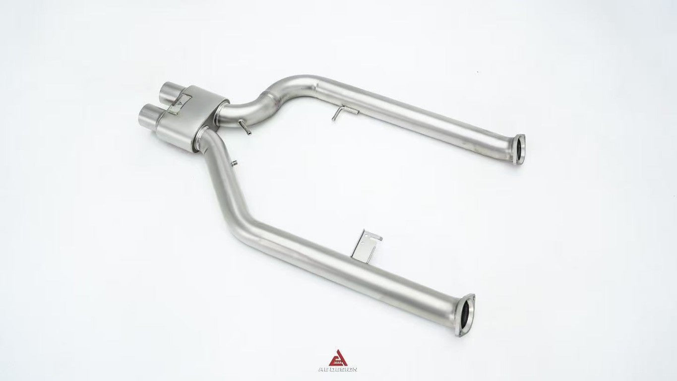 BMW X3M X3MC F97 &?X4M X4MC F98 LCI 2022-ON with Aftermarket Parts - Midpipe Exhaust?Stainless Steel / Titanium from?ArmorExtend
