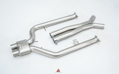 BMW X3M X3MC F97 &?X4M X4MC F98 LCI 2022-ON with Aftermarket Parts - Midpipe Exhaust?Stainless Steel / Titanium from?ArmorExtend