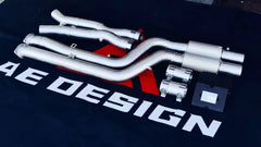 BMW X3M X3MC F97 &?X4M X4MC F98 Pre-LCI 2019 2020 2021 with Aftermarket Parts - Midpipe Exhaust?Stainless Steel / Titanium from?ArmorExtend
