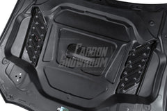 BMW X3 G01 & X3M X3MC F97 (Fits Both Pre-LCI & LCI) 2019 2020 2021 2022 2023 2024 & X4 G02 & X4M X4MC F98 (Fits Both Pre-LCI & LCI) 2019 2020 2021 2022 2023 2024 with Aftermarket Parts - AE Hood Bonnet?Carbon Fiber?from ArmorExtend