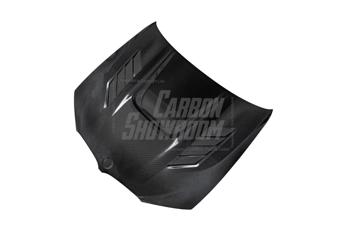 BMW X3 G01 & X3M X3MC F97 (Fits Both Pre-LCI & LCI) 2019 2020 2021 2022 2023 2024 & X4 G02 & X4M X4MC F98 (Fits Both Pre-LCI & LCI) 2019 2020 2021 2022 2023 2024 with Aftermarket Parts - AE Hood Bonnet?Carbon Fiber?from ArmorExtend