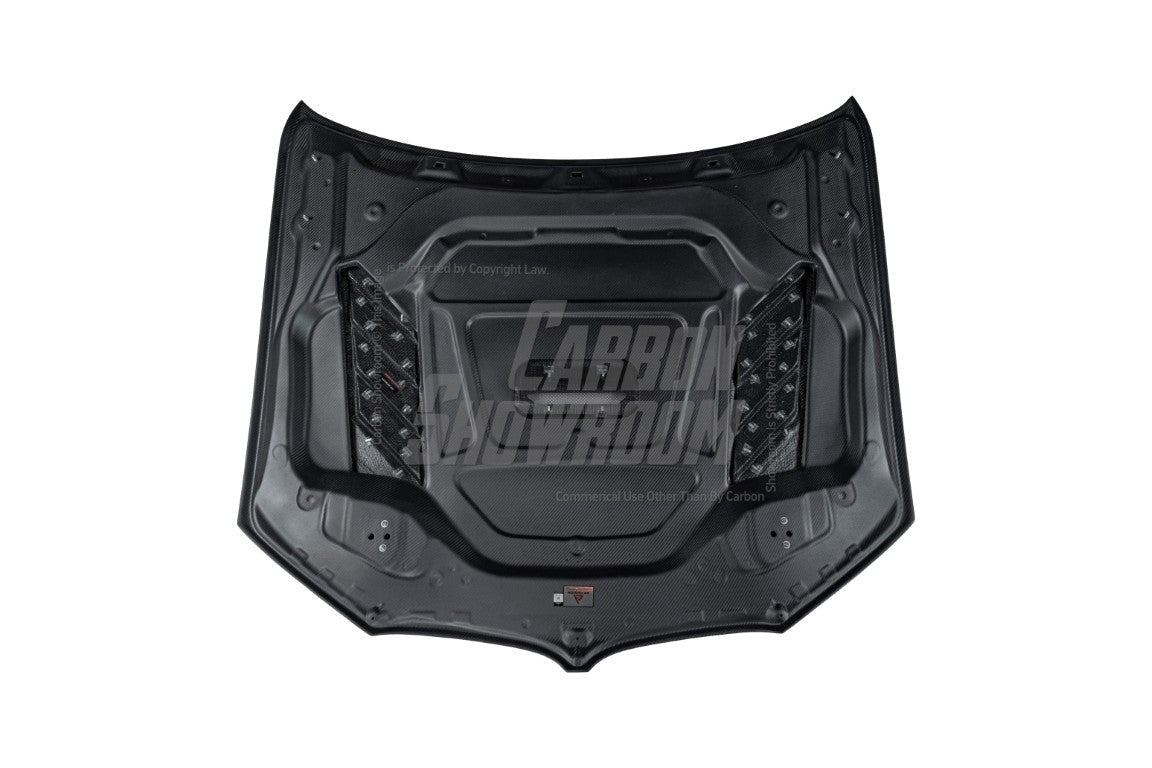 BMW X3 G01 & X3M X3MC F97 (Fits Both Pre-LCI & LCI) 2019 2020 2021 2022 2023 2024 & X4 G02 & X4M X4MC F98 (Fits Both Pre-LCI & LCI) 2019 2020 2021 2022 2023 2024 with Aftermarket Parts - AE Hood Bonnet?Carbon Fiber?from ArmorExtend