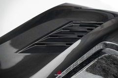 BMW X3 G01 & X3M X3MC F97 (Fits Both Pre-LCI & LCI) 2019 2020 2021 2022 2023 2024 & X4 G02 & X4M X4MC F98 (Fits Both Pre-LCI & LCI) 2019 2020 2021 2022 2023 2024 with Aftermarket Parts - AE Hood Bonnet Carbon Fiber from ArmorExtend