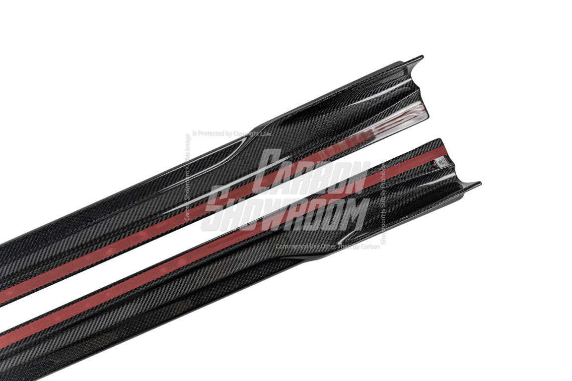 Armorextend AE Design Carbon Fiber Side Skirts for BMW X5 X5M/C X6 X6M/C F95 F96 G05 G06 - Performance SpeedShop