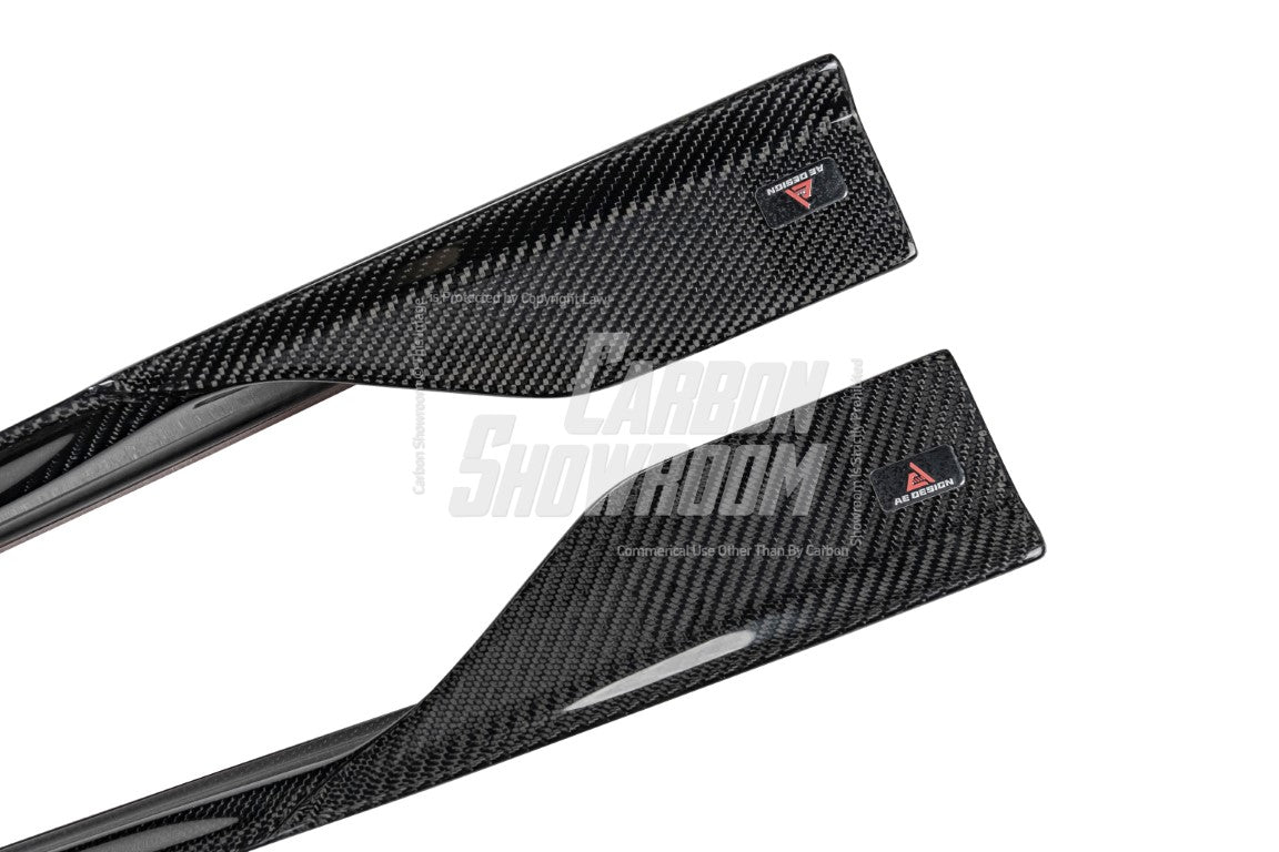 Armorextend AE Design Carbon Fiber Side Skirts for BMW X5 X5M/C X6 X6M/C F95 F96 G05 G06 - Performance SpeedShop