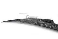 BMW X3M X3MC F97 (Fits Both Pre-LCI & LCI) 2019 2020 2021 2022 2023 2024 with Aftermarket Parts - AE Style Rear Spoiler Carbon Fiber from ArmorExtend