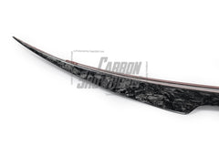 BMW X3M X3MC F97 (Fits Both Pre-LCI & LCI) 2019 2020 2021 2022 2023 2024 with Aftermarket Parts - AE Style Rear Spoiler Carbon Fiber from ArmorExtend