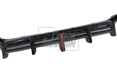 BMW X4M X4MC F98 (Fits Both Pre-LCI & LCI) 2019 2020 2021 2022 2023 2024 with Aftermarket Parts - AE V2 Style Rear Diffuser Carbon Fiber from ArmorExtend