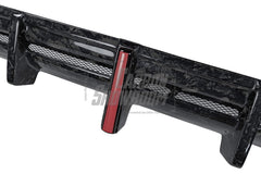 BMW X4M X4MC F98 (Fits Both Pre-LCI & LCI) 2019 2020 2021 2022 2023 2024 with Aftermarket Parts - AE V2 Style Rear Diffuser Carbon Fiber from ArmorExtend