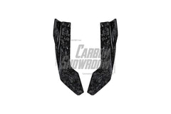 BMW X4M X4MC F98 (Fits Both Pre-LCI & LCI) 2019 2020 2021 2022 2023 2024 with Aftermarket Parts - AE V2 Style Rear Diffuser Carbon Fiber from ArmorExtend