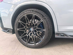 BMW X3M X3MC F97 (Fits Both Pre-LCI & LCI) 2019-2024 & X4M X4MC F98 (Fits Both Pre-LCI & LCI) 2019-2025 with Aftermarket Parts - ART V3 Side Skirts Dry Pre-preg Carbon Fiber from ArmorExtend