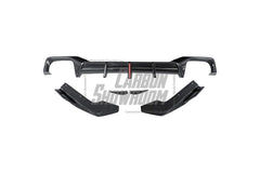 BMW X4 xDrive 30i (with M-Package Bumper) & M40i G02 LCI 2022 2023 2024 with Aftermarket Parts - AE Style Diffuser & Canards Carbon Fiber from ArmorExtend