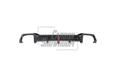 BMW X4 xDrive 30i (with M-Package Bumper) & M40i G02 LCI 2022 2023 2024 with Aftermarket Parts - AE Style Diffuser & Canards Carbon Fiber from ArmorExtend