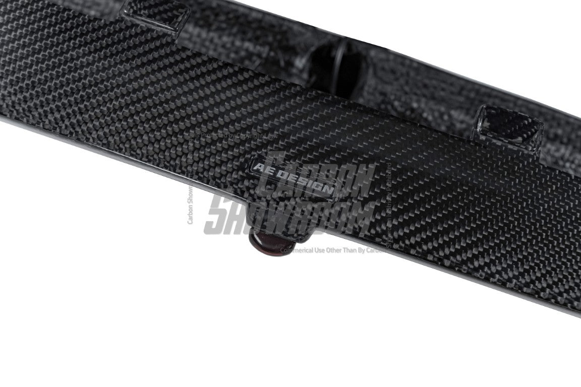 BMW X4 xDrive 30i (with M-Package Bumper) & M40i G02 LCI 2022 2023 2024 with Aftermarket Parts - AE Style Diffuser & Canards Carbon Fiber from ArmorExtend