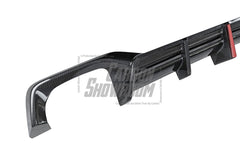 BMW X4 xDrive 30i (with M-Package Bumper) & M40i G02 LCI 2022 2023 2024 with Aftermarket Parts - AE Style Diffuser & Canards Carbon Fiber from ArmorExtend