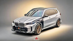 BMW X5 s/x Drive 40i & xDrive 50e (With M-Package, does not fit base model) & M60i G05 LCI 2024-ON with Aftermarket Parts - AE Style Front Lip Carbon Fiber from ArmorExtend
