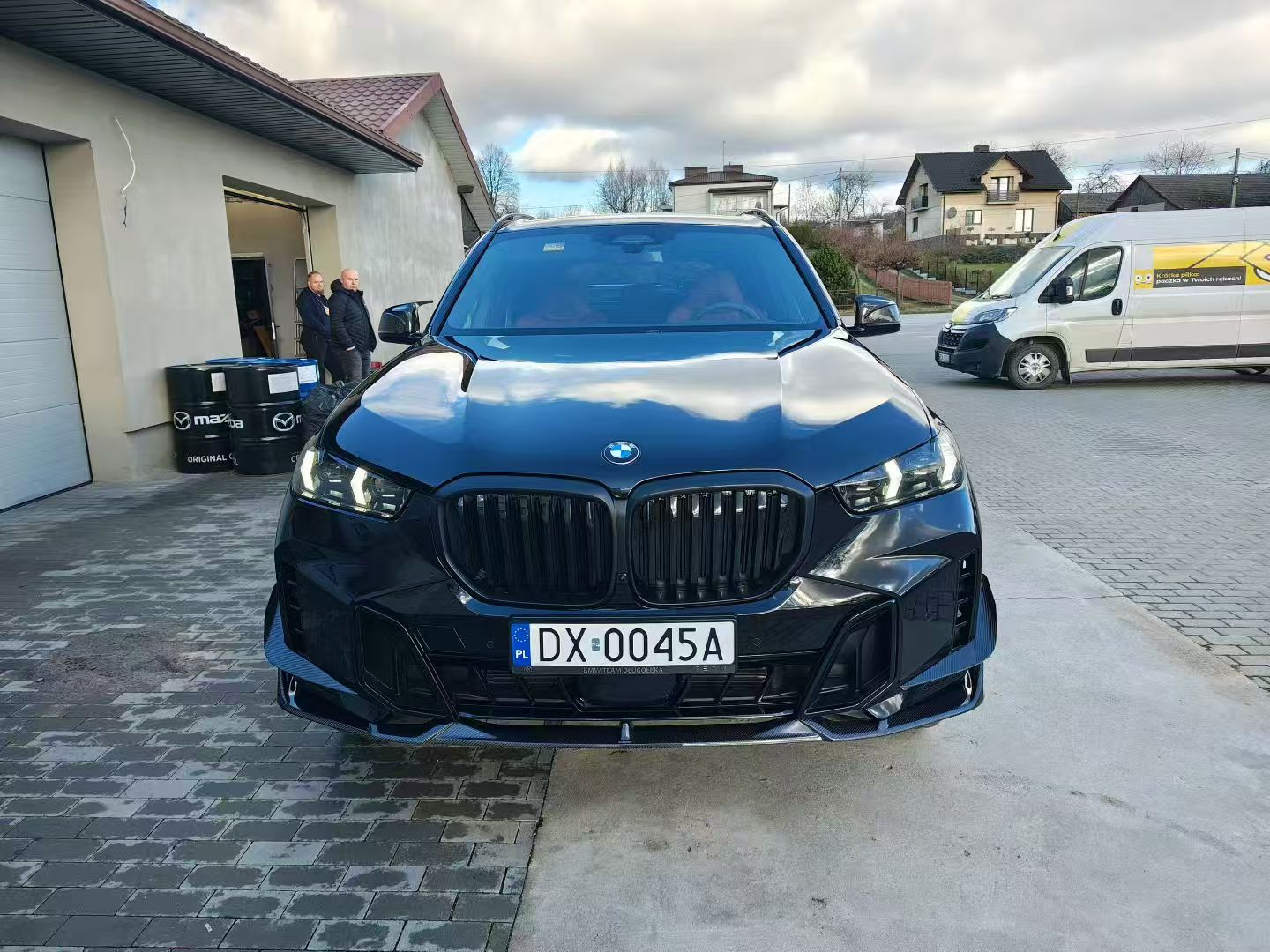 BMW X5 s/x Drive 40i & xDrive 50e (With M-Package, does not fit base model) &  M60i G05 LCI 2024-ON with Aftermarket Parts - AE Style Front Canards Carbon Fiber from ArmorExtend