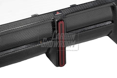 BMW X5 G05 M50i X/S Drive 40i (with M-Package) (Fits Both Pre-LCI & LCI) 2019 2020 2021 2022 2023 2024 with Aftermarket Parts -?AE Style Rear Diffuser Carbon Fiber from?ArmorExtend