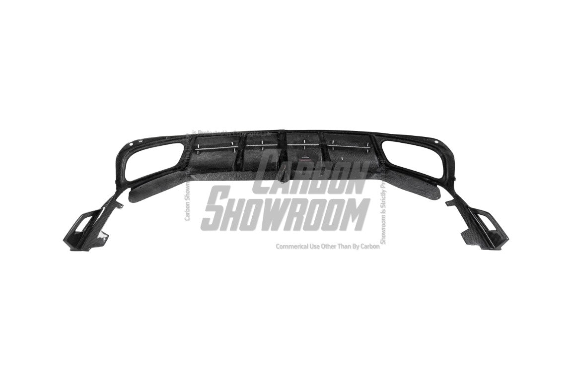BMW X5 G05 M50i X/S Drive 40i (with M-Package) (Fits Both Pre-LCI & LCI) 2019 2020 2021 2022 2023 2024 with Aftermarket Parts -?AE Style Rear Diffuser Carbon Fiber from?ArmorExtend