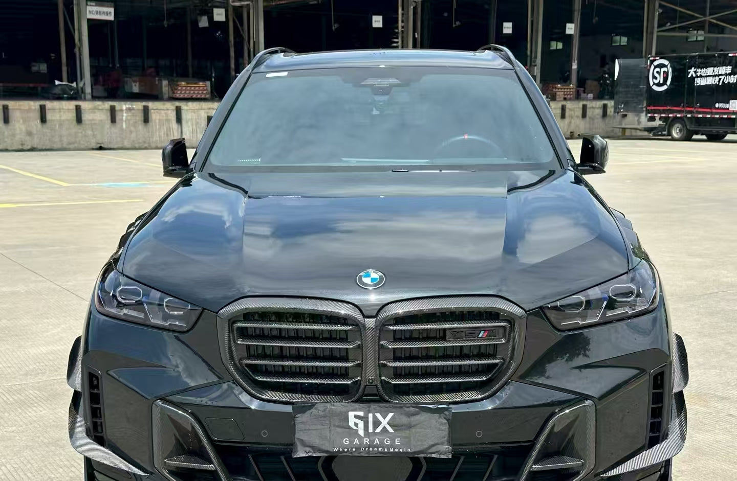 BMW X5 s/x Drive 40i & xDrive 50e (With M-Package, does not fit base model) &  M60i G05 LCI 2024-ON with Aftermarket Parts - AE Style Front Canards Carbon Fiber from ArmorExtend