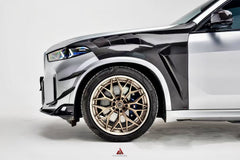 BMW X5 s/x Drive 40i & xDrive 50e (With M-Package, does not fit base model) & M60i G05 LCI 2023-ON with Aftermarket Parts - AE Style Carbon Fiber Front Canards from ArmorExtend