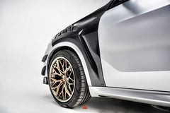 BMW X5 G05 M50i X/S Drive 40i (with M-Package) (Fits Both Pre-LCI & LCI) 2019 2020 2021 2022 2023 2024 &?X5M X5MC F95 (Fits Both Pre-LCI & LCI) 2020 2021 2022 2023 2024?with Aftermarket Parts - AE Front Fenders Pre-Preg Carbon Fiber?from ArmorExtend