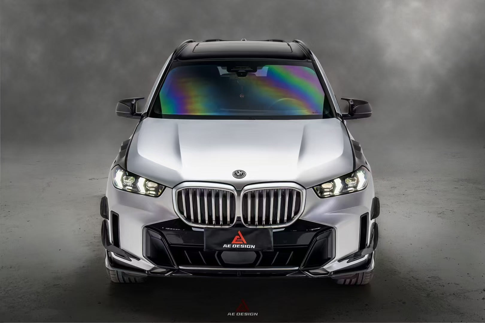 BMW X5 s/x Drive 40i & xDrive 50e (With M-Package, does not fit base model) & M60i G05 LCI 2024-ON with Aftermarket Parts - AE Style?Front Canards Carbon Fiber from?ArmorExtend