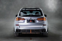 BMW X5 G05 M50i X/S Drive 40i (with M-Package) (Fits Both Pre-LCI & LCI) 2019 2020 2021 2022 2023 2024?with Aftermarket Parts - AE?Style Rear Roof Spoiler Carbon Fiber from ArmorExtend