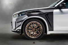 BMW X5 s/x Drive 40i & xDrive 50e (With M-Package, does not fit base model) & M60i G05 LCI 2024-ON with Aftermarket Parts - AE Style?Front Canards Carbon Fiber from?ArmorExtend