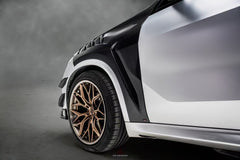 BMW X5 G05 M50i X/S Drive 40i (with M-Package) (Fits Both Pre-LCI & LCI) 2019 2020 2021 2022 2023 2024 &?X5M X5MC F95 (Fits Both Pre-LCI & LCI) 2020 2021 2022 2023 2024?with Aftermarket Parts - AE Front Fenders Pre-Preg Carbon Fiber?from ArmorExtend