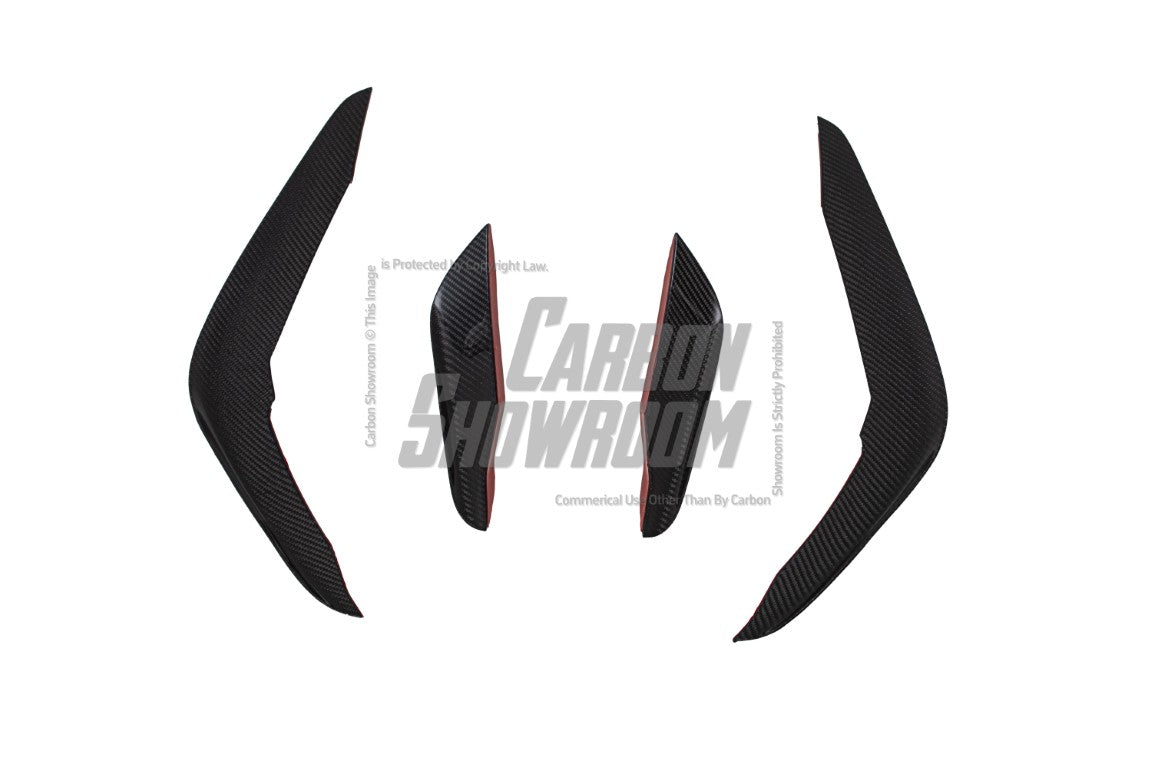 BMW X5M X5MC F95 & X6M X6MC F96 2024-ON (LCI) With Aftermarket Parts - AE Style Front Lip Carbon Fiber?from ArmorExtend