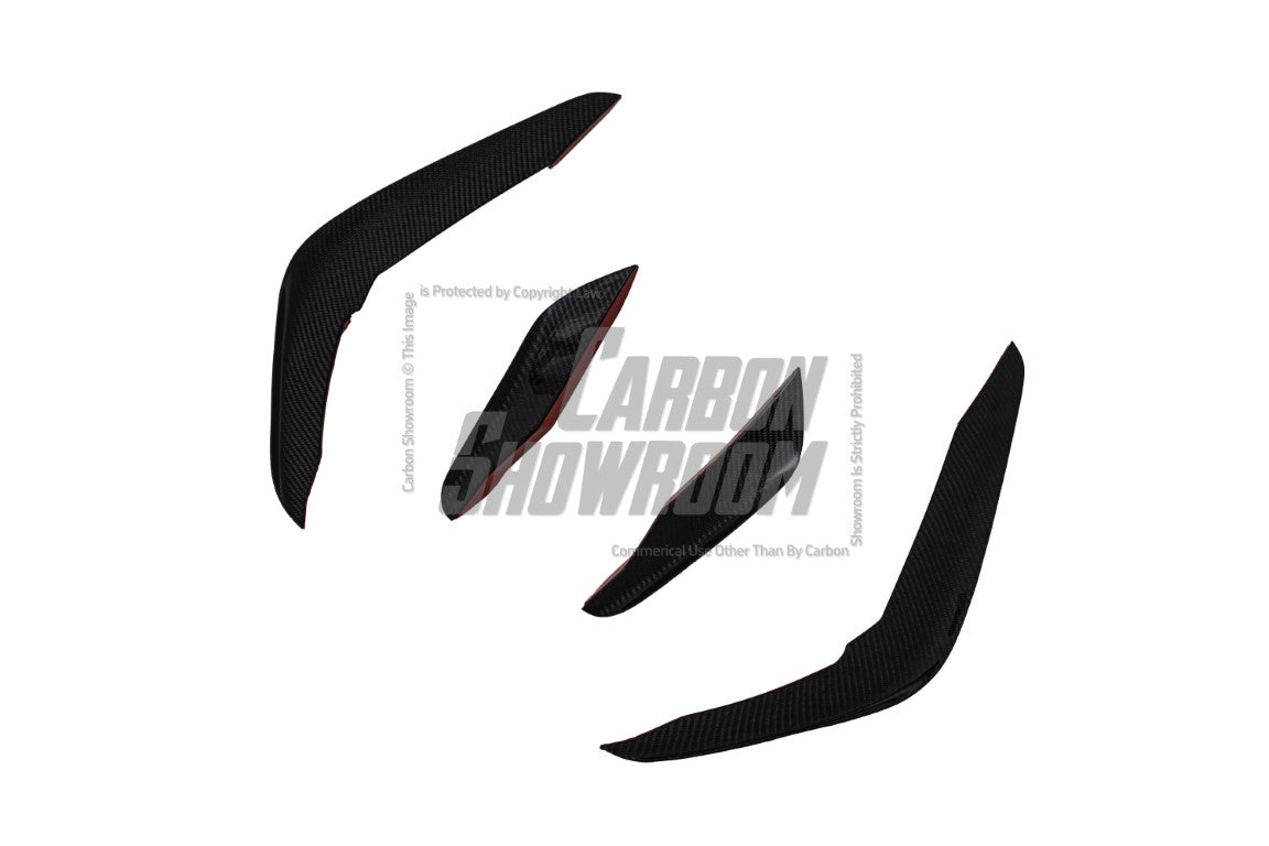 BMW X5M X5MC F95 & X6M X6MC F96 2024-ON (LCI) With Aftermarket Parts - AE Style Front Lip Carbon Fiber?from ArmorExtend