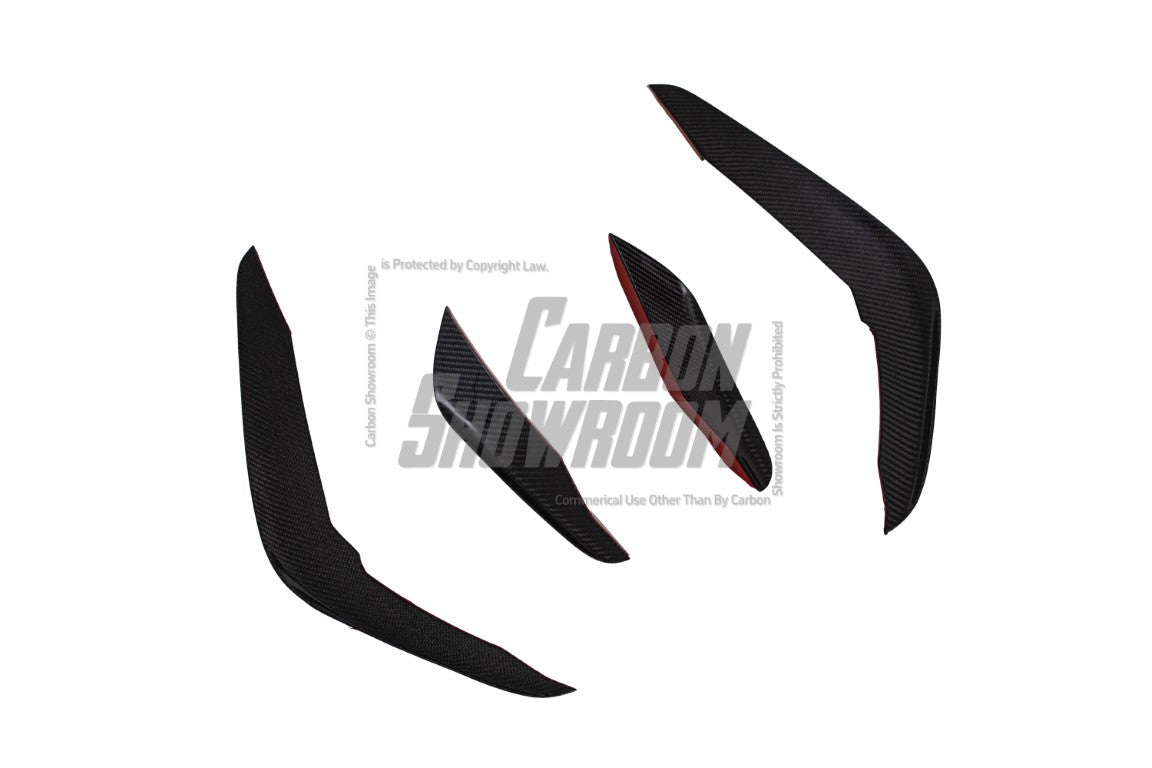 BMW X5M X5MC F95 & X6M X6MC F96 2024-ON (LCI) With Aftermarket Parts - AE Style Front Lip Carbon Fiber?from ArmorExtend
