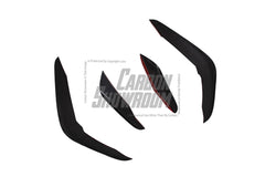 BMW X5M X5MC F95 & X6M X6MC F96 2024-ON (LCI) With Aftermarket Parts - AE Style Front Lip Carbon Fiber?from ArmorExtend