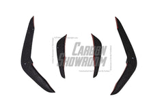 BMW X5M X5MC F95 & X6M X6MC F96 2024-ON (LCI) With Aftermarket Parts - AE Style Front Lip Carbon Fiber?from ArmorExtend