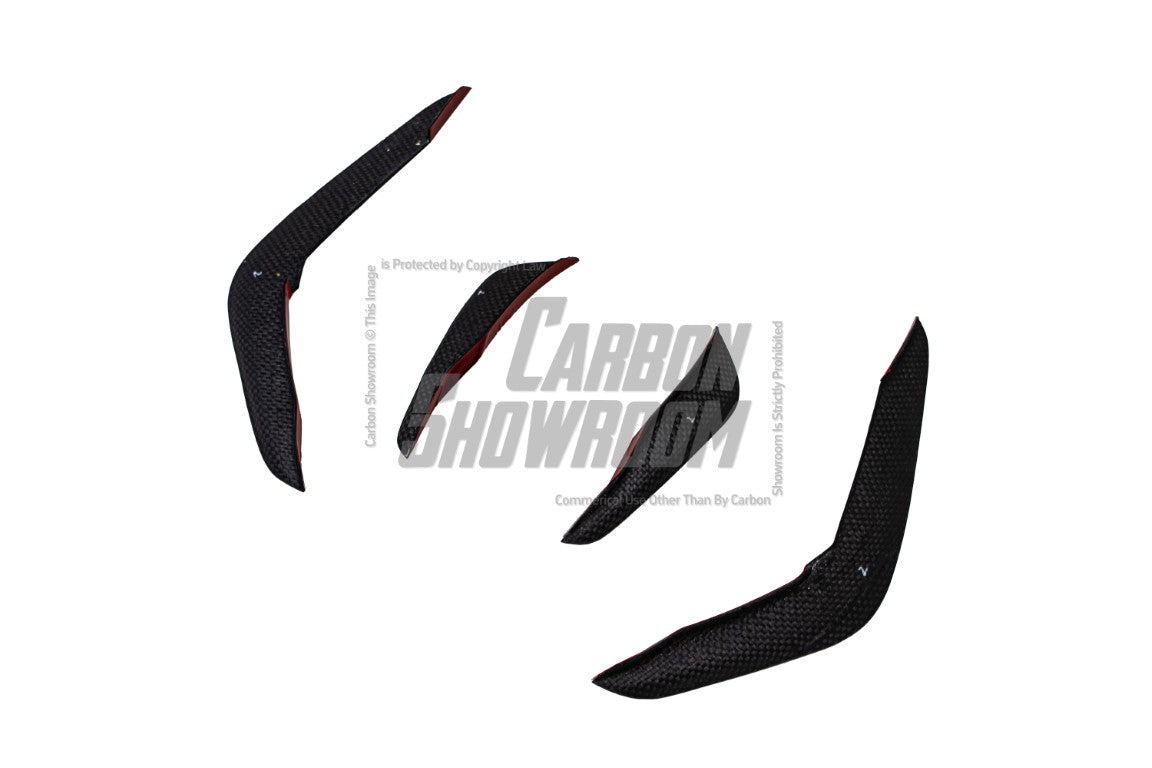 BMW X5M X5MC F95 & X6M X6MC F96 2024-ON (LCI) With Aftermarket Parts - AE Style Front Lip Carbon Fiber?from ArmorExtend