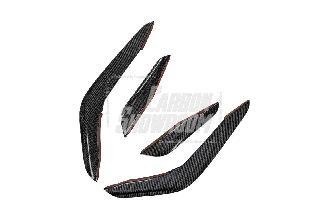 BMW X5M X5MC F95 & X6M X6MC F96 2024-ON (LCI) With Aftermarket Parts - AE Style Front Lip Carbon Fiber?from ArmorExtend