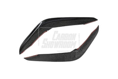 BMW X5M X5MC F95 & X6M X6MC F96 2024-ON (LCI) With Aftermarket Parts - AE Style Front Lip Carbon Fiber?from ArmorExtend