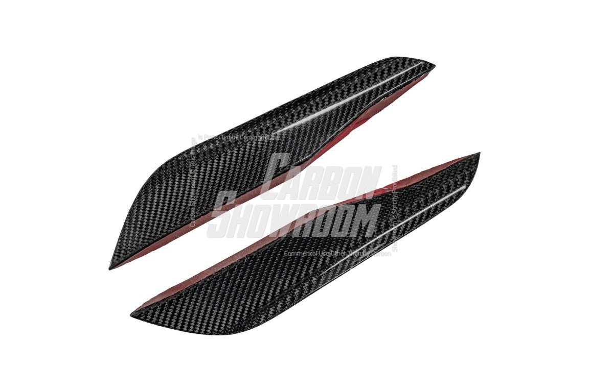 BMW X5M X5MC F95 & X6M X6MC F96 2024-ON (LCI) With Aftermarket Parts - AE Style Front Lip Carbon Fiber?from ArmorExtend