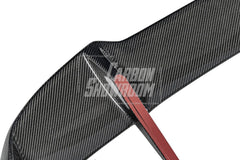 BMW X5M X5MC F95 (Fits Both Pre-LCI & LCI) 2020 2021 2022 2023 2024 with Aftermarket Parts - AE Style Rear Roof Spoiler Carbon Fiber from ArmorExtend